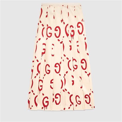 gucci north face skirt|gucci swan skirt.